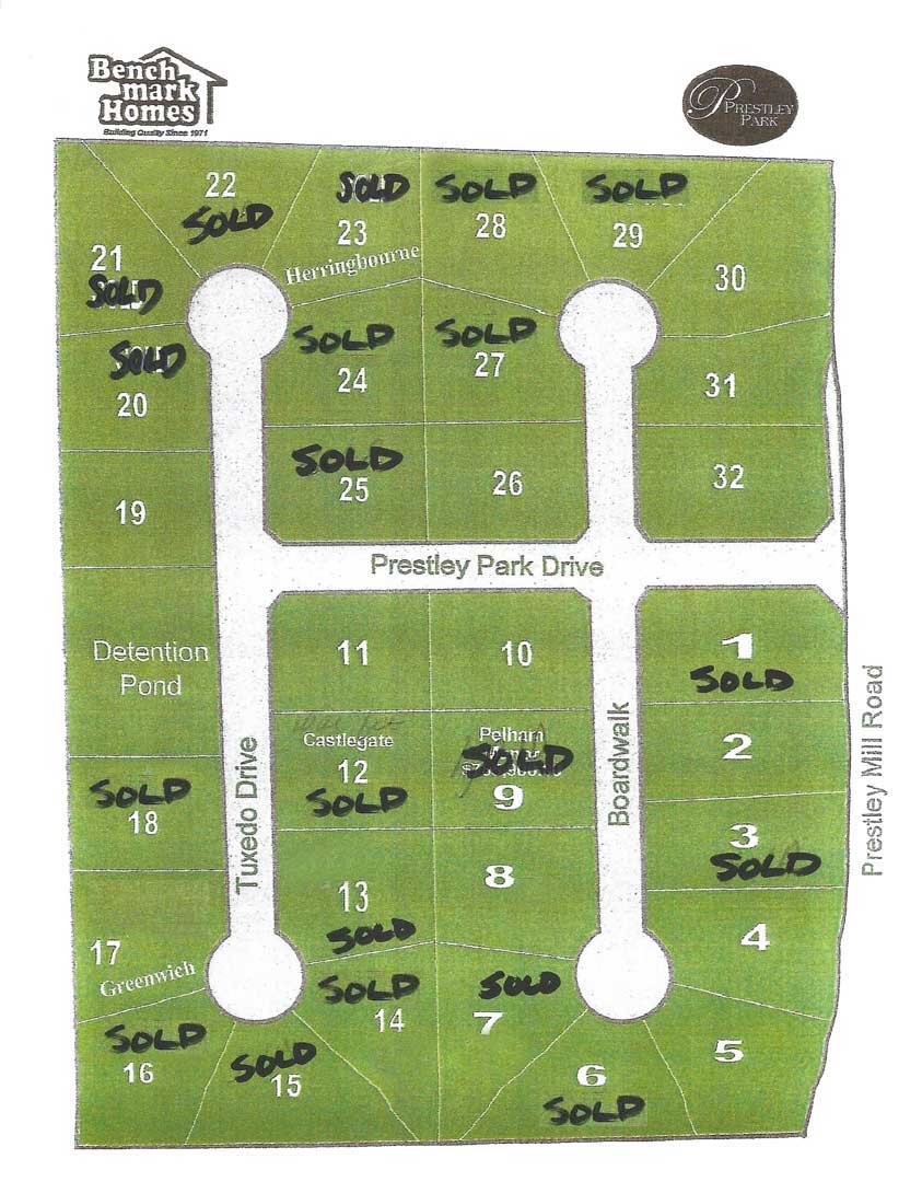 Prestley Park Site Plan Stonehall Site Plan