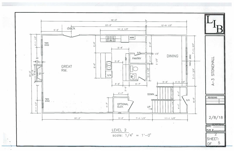 Stonehall A3 Floorplans