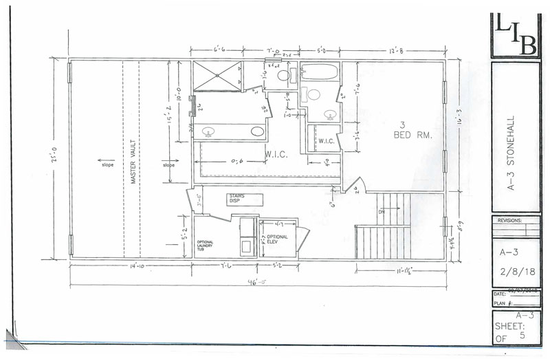 Stonehall A3 Floorplans